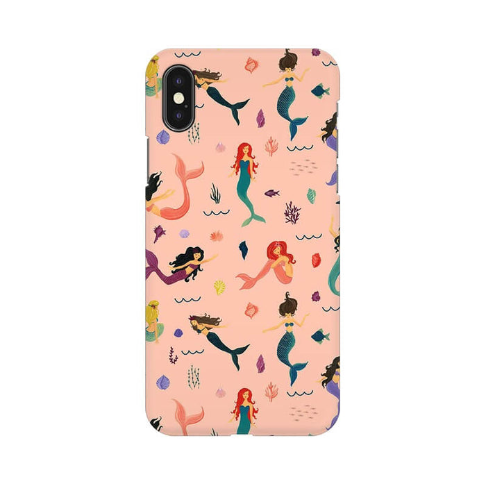 Cute Mermaid Pattern Trendy Designer Iphone X Cover - The Squeaky Store