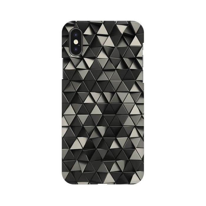Abstract Triangle Pattern Iphone XS Cover - The Squeaky Store