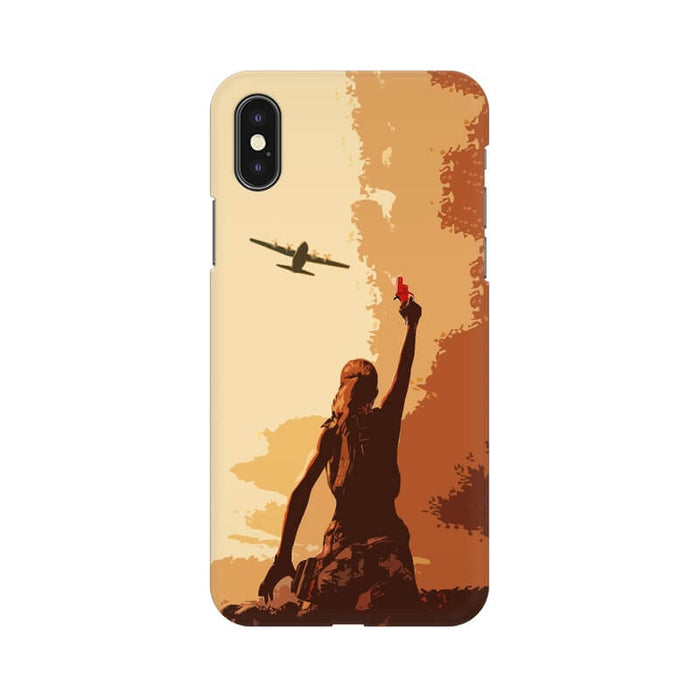 Pubg Girl Illustration Iphone XS Cover - The Squeaky Store