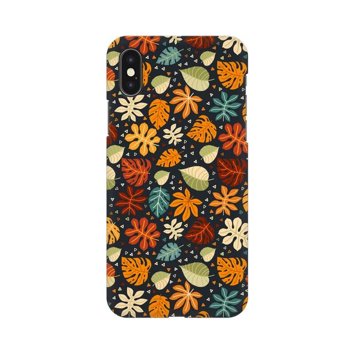 Cute Leafy Pattern Iphone X Cover - The Squeaky Store