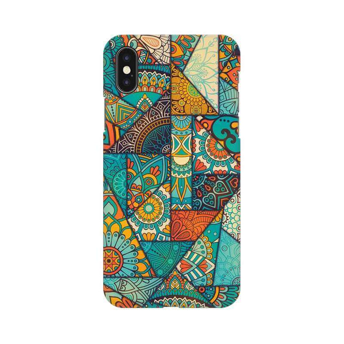 Abstract Geometric Pattern Iphone XS Max Cover - The Squeaky Store