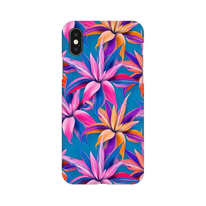 Beautiful Flower Pattern Iphone XS Cover - The Squeaky Store