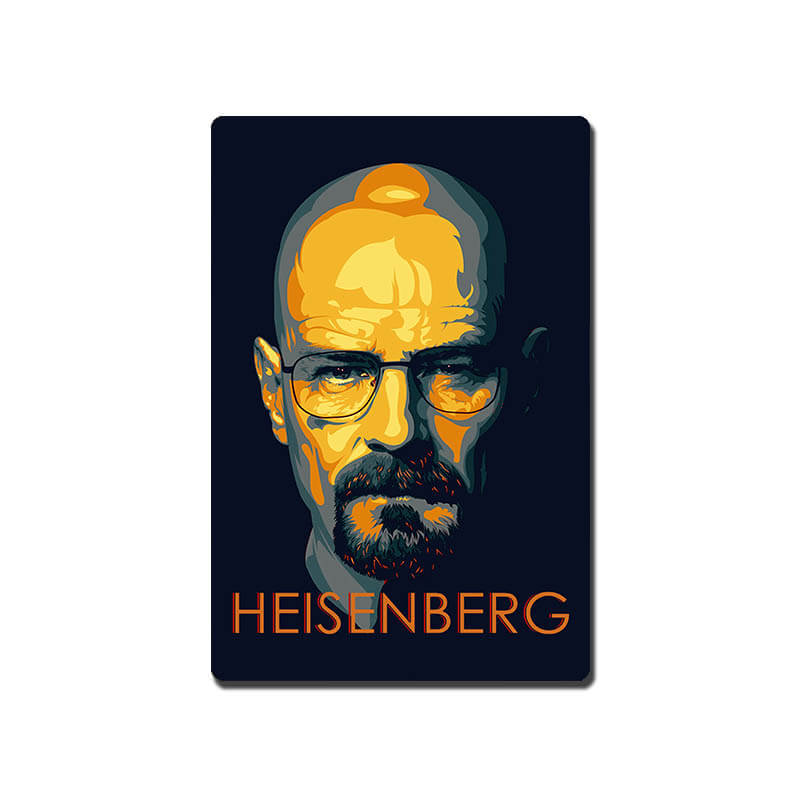 Breaking Bad Heisenberg Artwork Fridge Magnet-thesqueakystore.myshopify.com