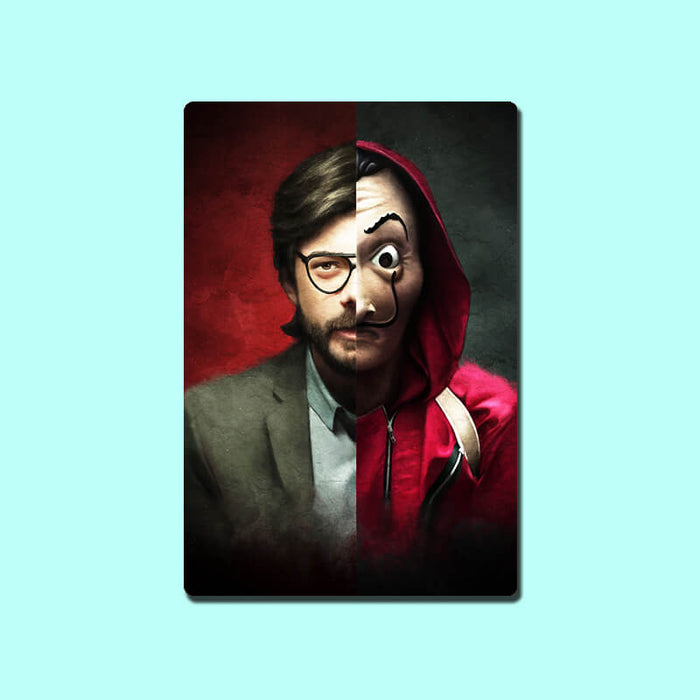 Money Heist Professor, La casa de Papel, Tokyo, Berlin, Bella Ciao, Rio, Nairobi, Helsinki Netflix TV Series Home Decor Designer Printed Fridge Magnet 41-thesqueakystore.myshopify.com