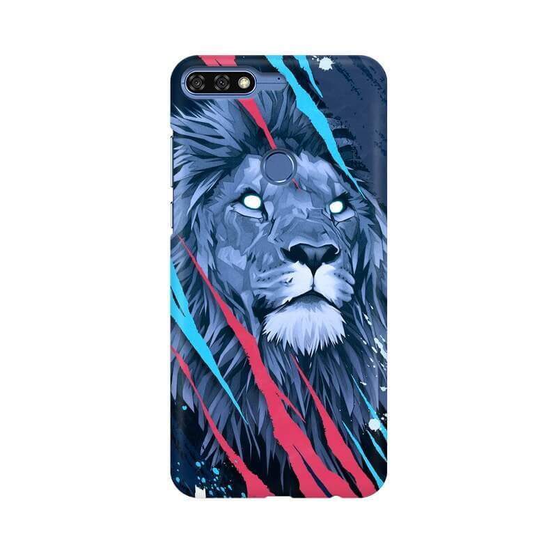 Abstract Fearless Lion Honor 7C Cover - The Squeaky Store