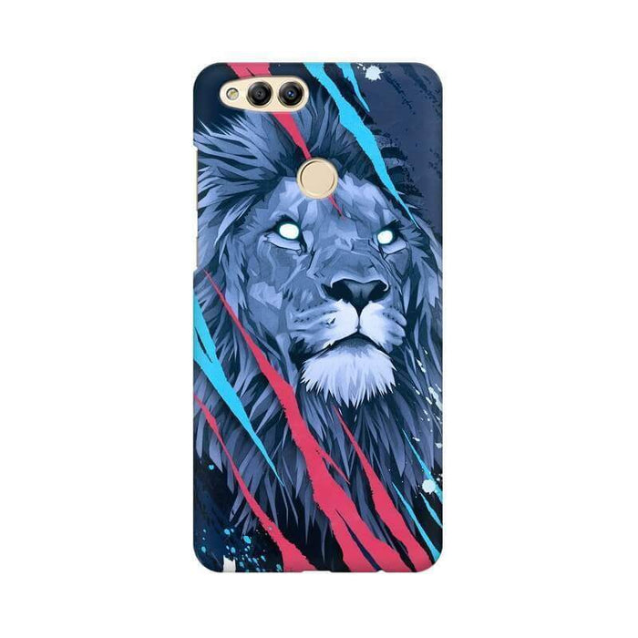 Abstract Fearless Lion Honor 7X Cover - The Squeaky Store