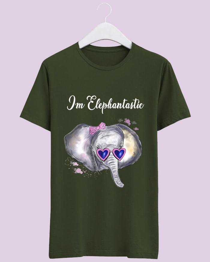 I'm Elephantastic!! Unisex Tshirt - The Squeaky Store