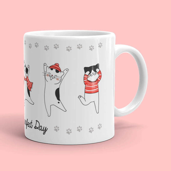 It's a Purrfect Day Mug - The Squeaky Store