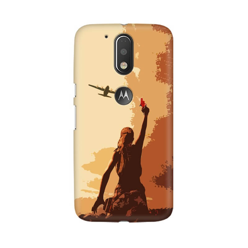 PUBG Abstract Pattern Designer Moto G4 Plus Cover - The Squeaky Store