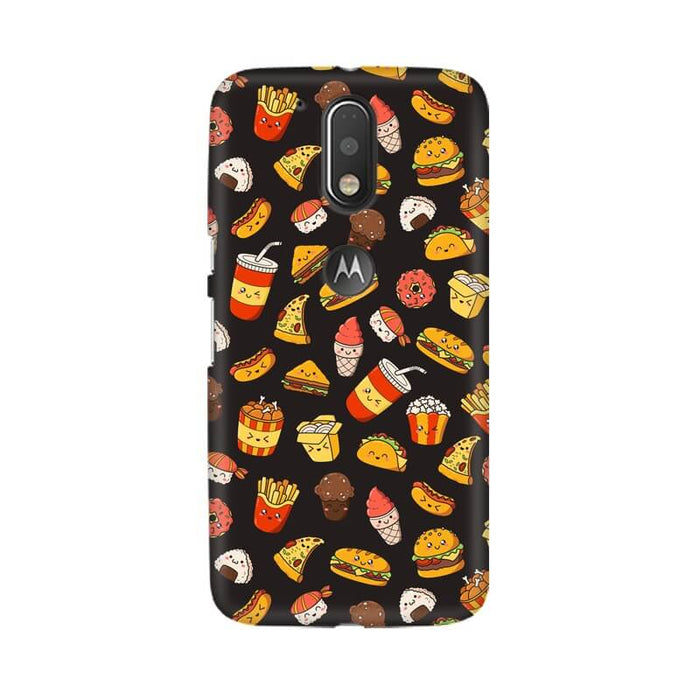 Foodie Abstract Pattern Designer Moto G4 Cover - The Squeaky Store