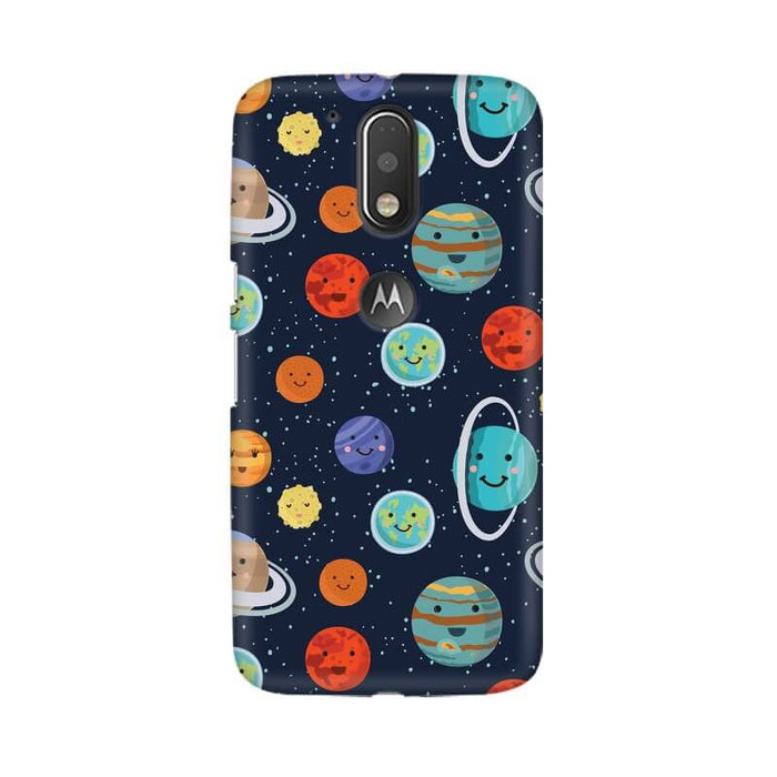 Planets Abstract Pattern Designer Moto G4 Cover - The Squeaky Store