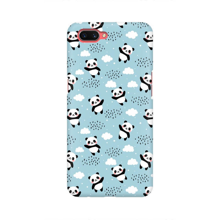 Panda Abstract Pattern Designer Oppo A5 Cover - The Squeaky Store