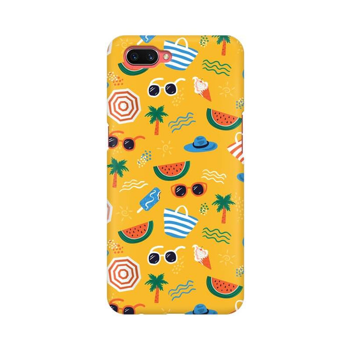 Beach Abstract Pattern Designer Oppo A5 Cover - The Squeaky Store