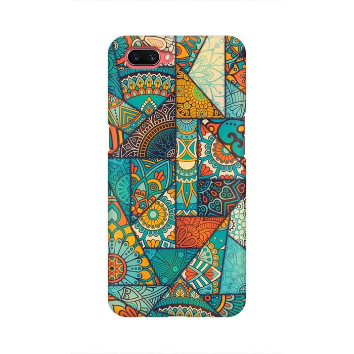 Geometric Abstract Pattern Designer Oppo A5 Cover - The Squeaky Store