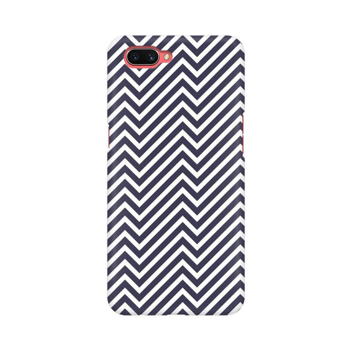 Zigzag Abstract Pattern Designer Oppo A5 Cover - The Squeaky Store
