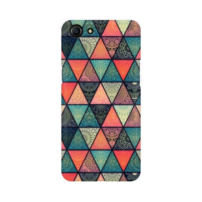 Triangular Colourful Pattern Oppo A83 Cover - The Squeaky Store