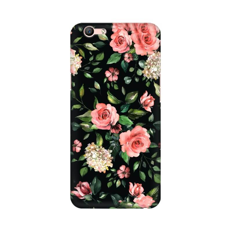 Rose Abstract Designer Pattern Oppo F1S Cover - The Squeaky Store
