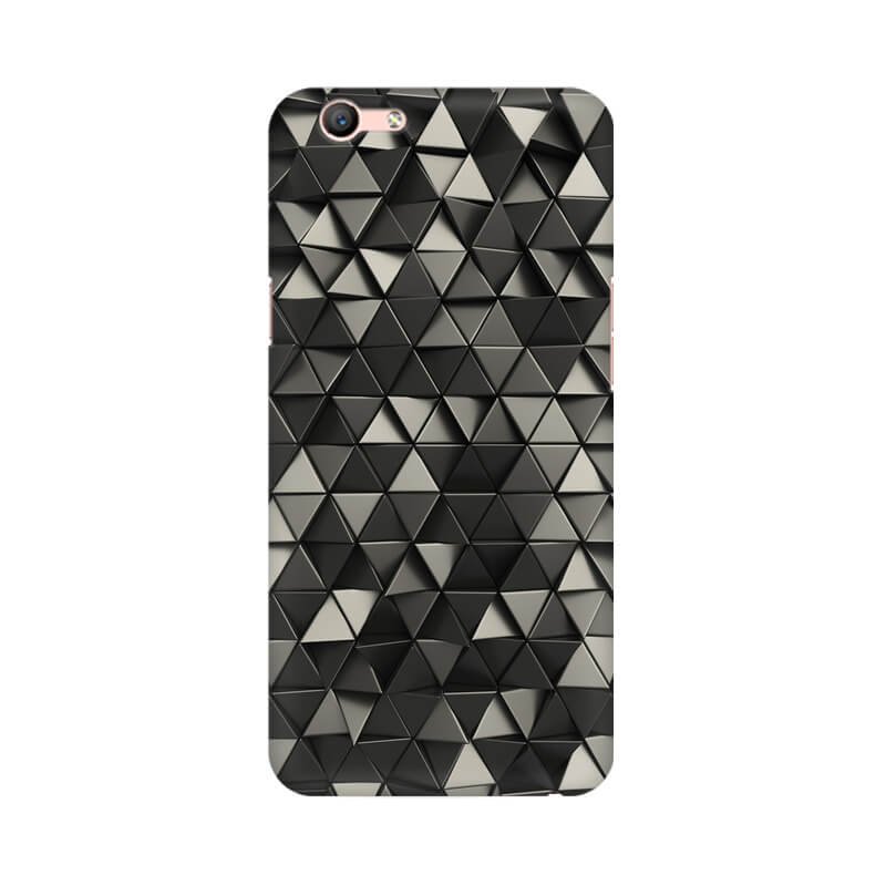 Triangular Abstract Designer Pattern Oppo A59 Cover - The Squeaky Store