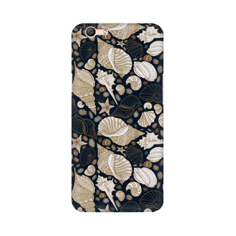 Shells Abstract Designer Pattern Oppo F1S Cover - The Squeaky Store