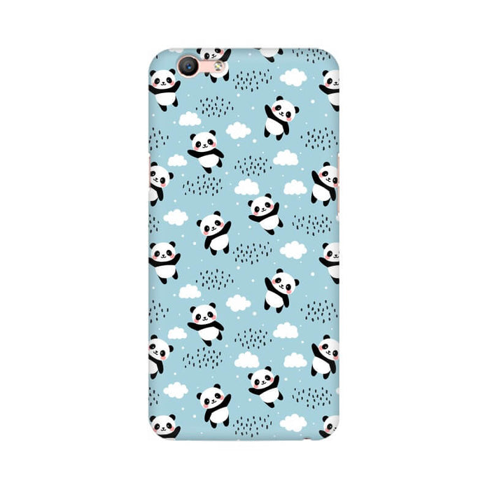 Panda Abstract Designer Pattern Oppo F1S Cover - The Squeaky Store