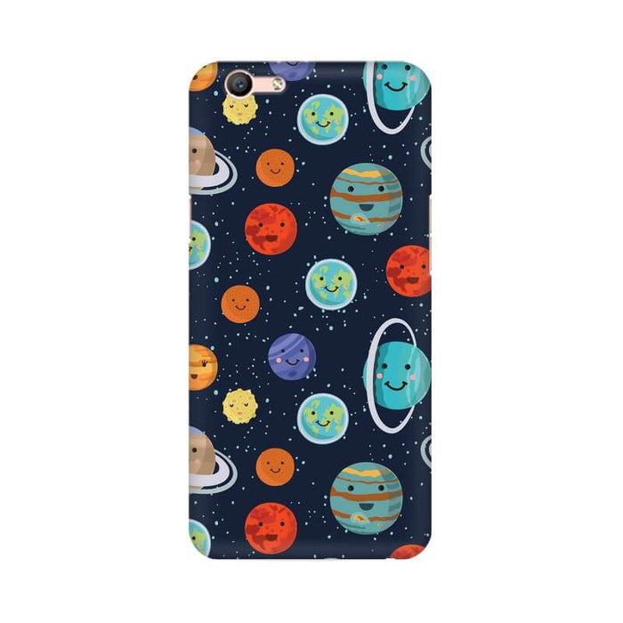 Planets Abstract Designer Pattern Oppo A59 Cover - The Squeaky Store