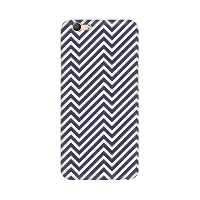 Zigzag Abstract Designer Pattern Oppo A59 Cover - The Squeaky Store