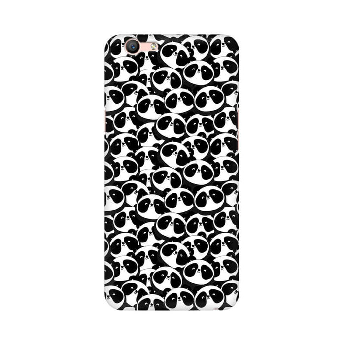 Panda Abstract Designer Pattern Oppo F1S Cover - The Squeaky Store