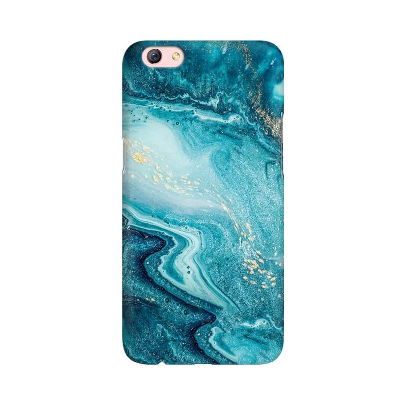 Water Abstract Designer Pattern Oppo F3 Plus Cover - The Squeaky Store