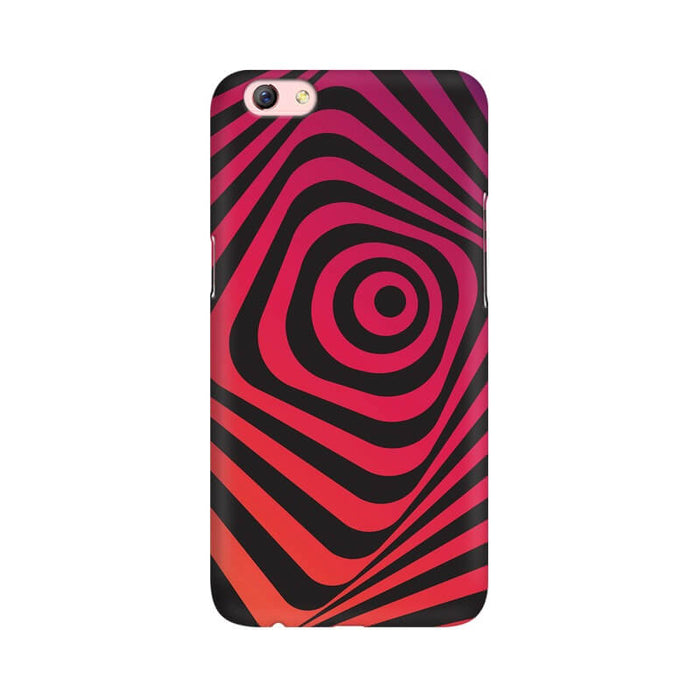 Optical Illusion Abstract Designer Pattern Oppo F3 Plus Cover - The Squeaky Store