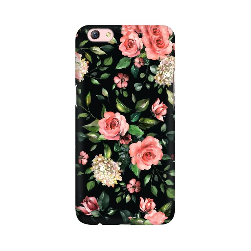 Rose Abstract Designer Pattern Oppo F3 Plus Cover - The Squeaky Store