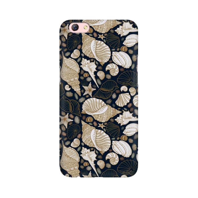Shells Abstract Designer Pattern Oppo F3 Plus Cover - The Squeaky Store