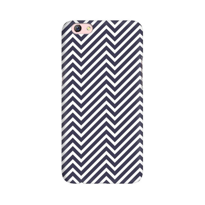 Zigzag Abstract Designer Pattern Oppo F3 Plus Cover - The Squeaky Store
