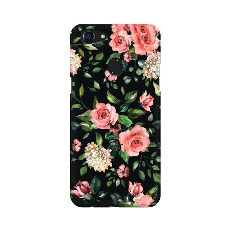 Rose Abstract Pattern Designer Oppo F5 Cover - The Squeaky Store
