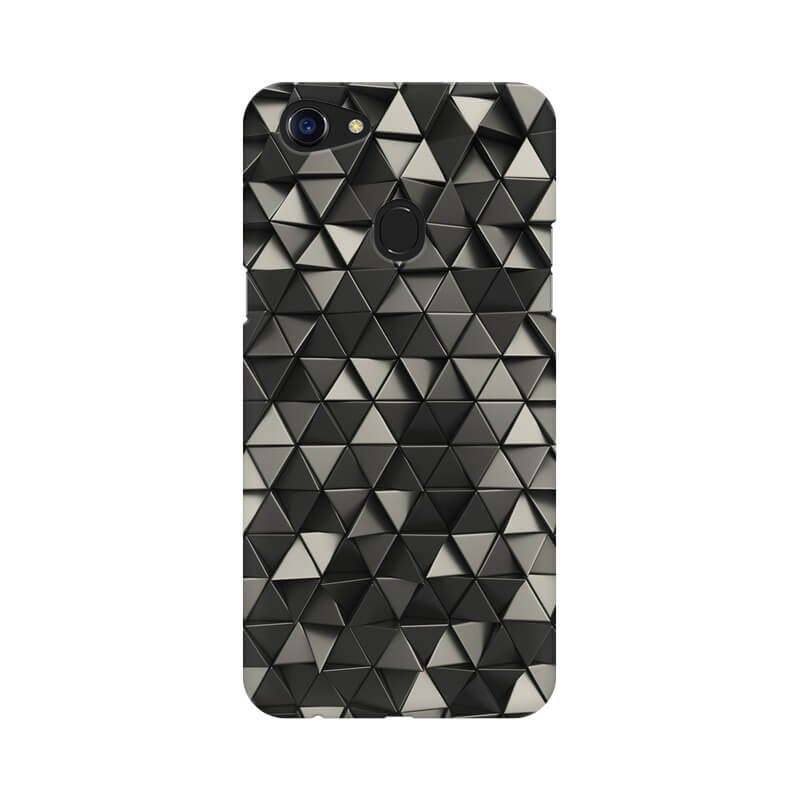 Triangular Abstract Pattern Designer Oppo F5 Cover - The Squeaky Store