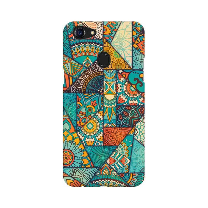 Geometric Abstract Pattern Designer Oppo F5 Cover - The Squeaky Store