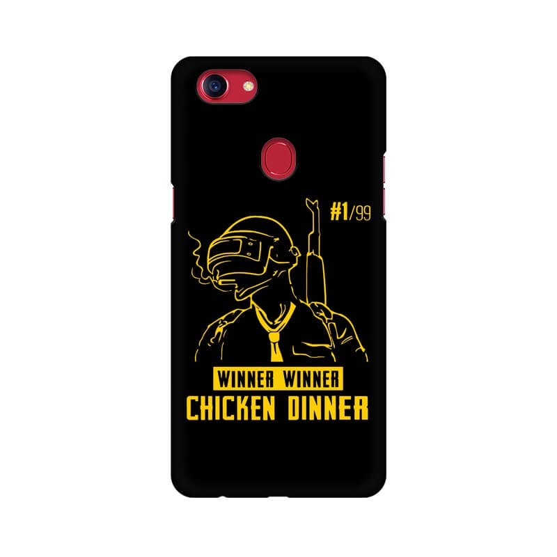 PUBG Abstract Pattern Designer Oppo F9 Cover - The Squeaky Store