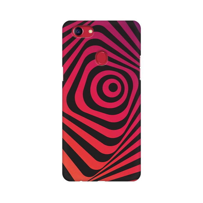 Optical Illusion Abstract Pattern Designer Oppo F9 Pro Cover - The Squeaky Store
