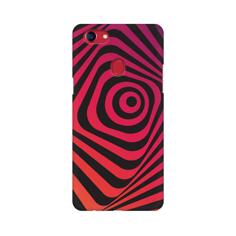 Optical Illusion Abstract Pattern Designer Oppo F7 Cover - The Squeaky Store