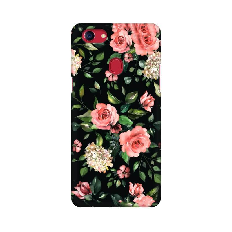 Rose Abstract Pattern Designer Oppo F9 Pro Cover - The Squeaky Store