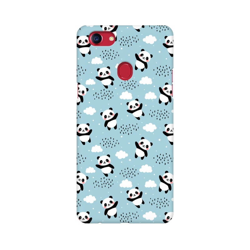 Panda Abstract Pattern Designer Oppo F7 Cover - The Squeaky Store