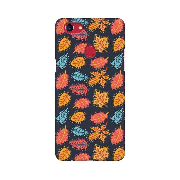 Leaf Abstract Pattern Designer Oppo F7 Cover - The Squeaky Store