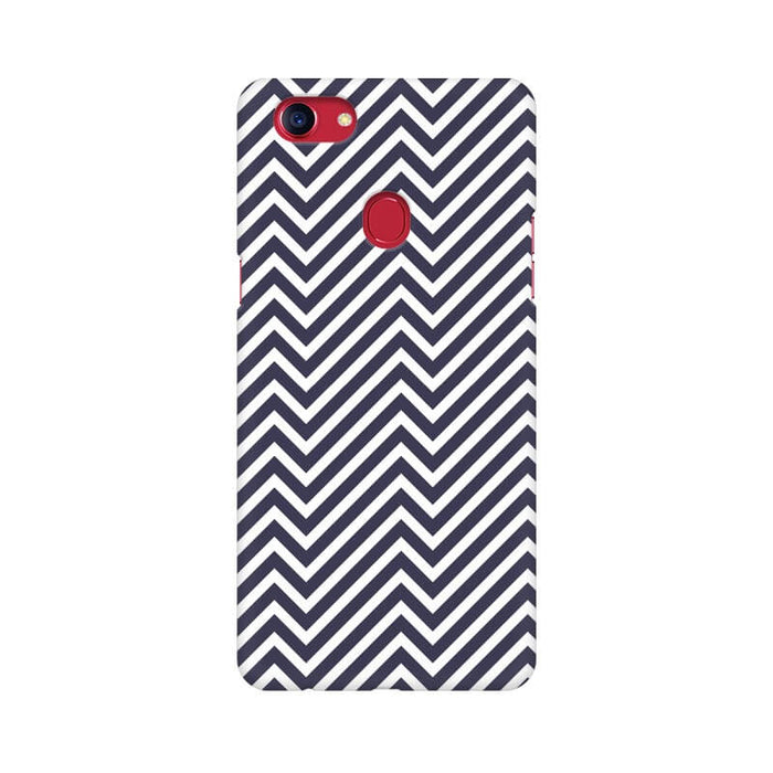 Zigzag Abstract Pattern Designer Oppo A7 Cover - The Squeaky Store