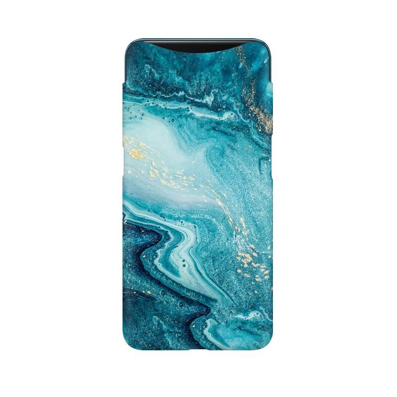 Water Abstract Pattern Designer Oppo Find X Cover - The Squeaky Store