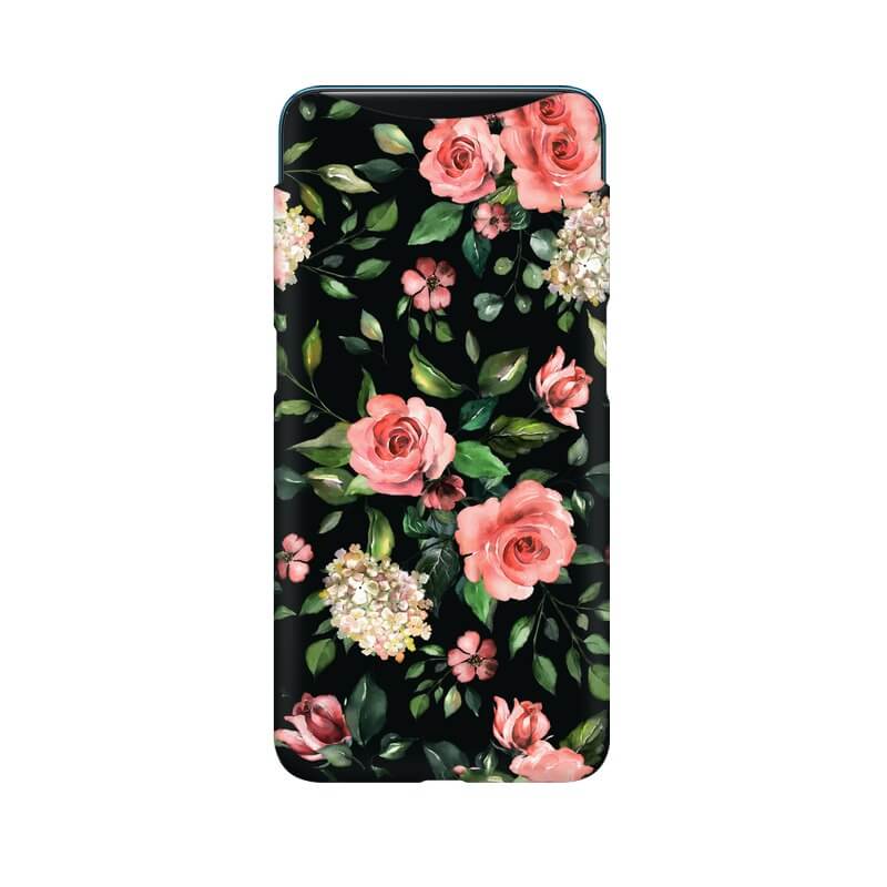 Rose Abstract Pattern Designer Oppo Find X Cover - The Squeaky Store
