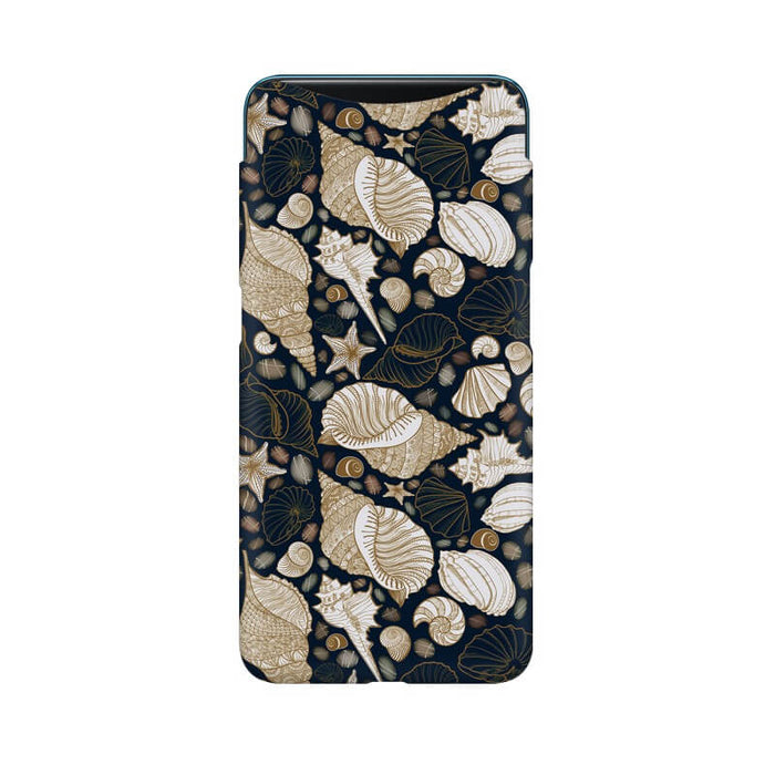 Shells Abstract Pattern Designer Oppo Find X Cover - The Squeaky Store