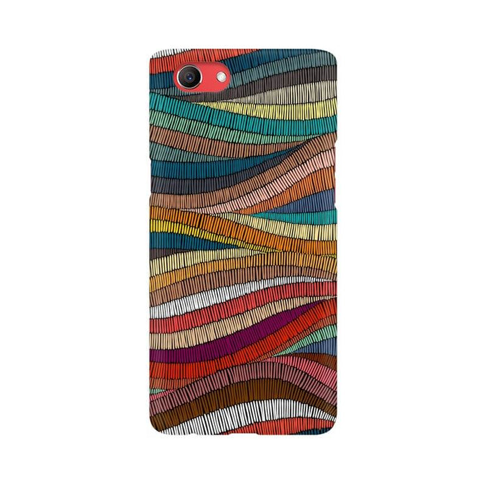 Colorful Abstract Wavy Pattern Oppo REAL ME Cover - The Squeaky Store