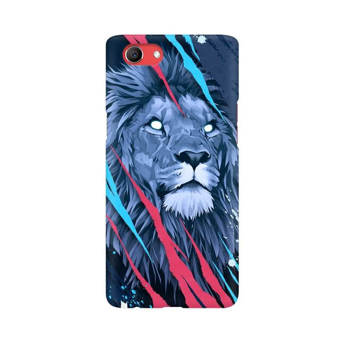 Abstract Fearless Lion Oppo Real Me 1 Cover - The Squeaky Store