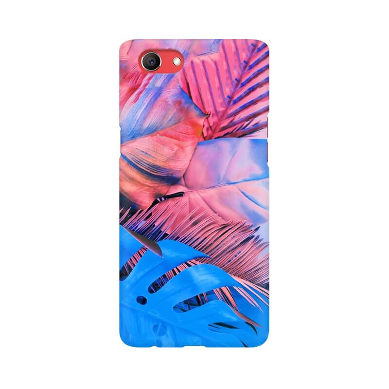 Leafy Abstract Pattern Designer Oppo Real Me Cover - The Squeaky Store