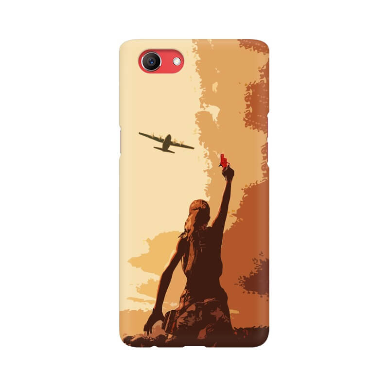 PUBG Abstract Pattern Designer Oppo Real Me Cover - The Squeaky Store