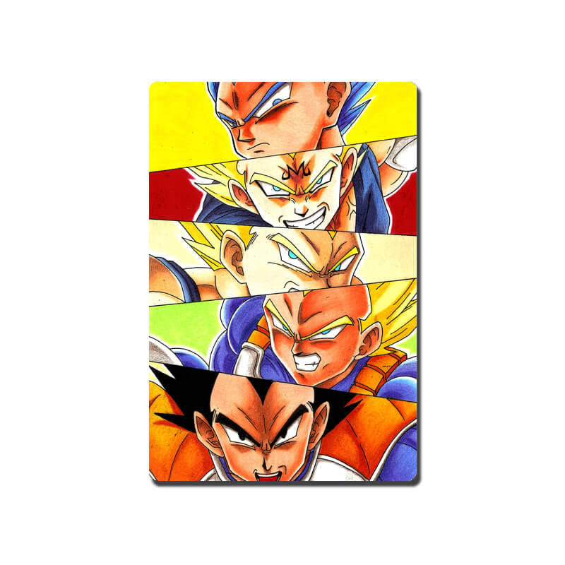 Dragon Ball Z DBZ Anime Manga Cartoon Goku Vegeta Gohan Master Roshi Piccolo Krillin Home Decor Designer Printed Fridge Magnet 20-thesqueakystore.myshopify.com